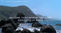 Desktop Screenshot of marinpulmonarysleep.com